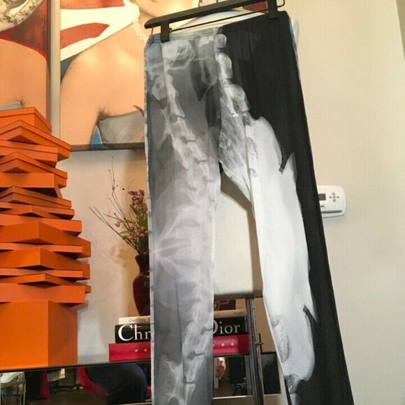 The People of the Labyrinths Bone Leggings Pants - Picture 3 of 12